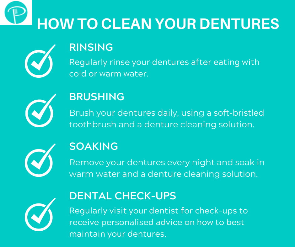 4 ways to clean and maintain your dentures